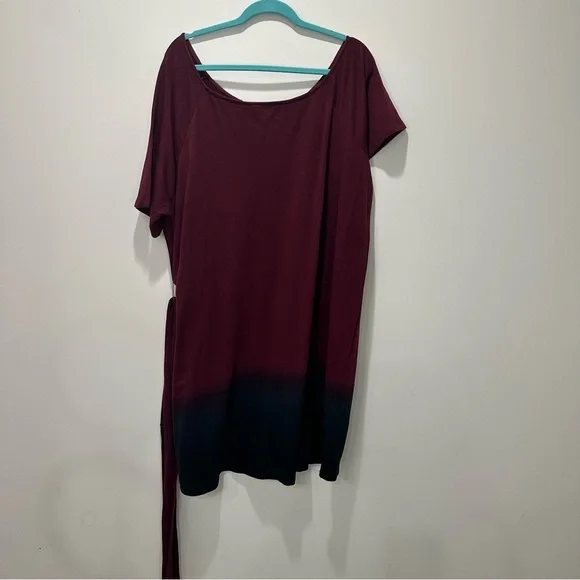 Torrid dress French Terry off shoulder tshirt dress 3X NWT - Picture 2 of 5